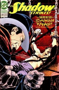 Cover Thumbnail for The Shadow Strikes (DC, 1989 series) #23