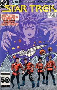Cover Thumbnail for Star Trek (DC, 1984 series) #22 [Direct]