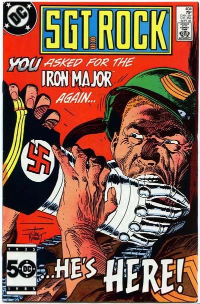 Cover for Sgt. Rock (DC, 1977 series) #404 [Direct]
