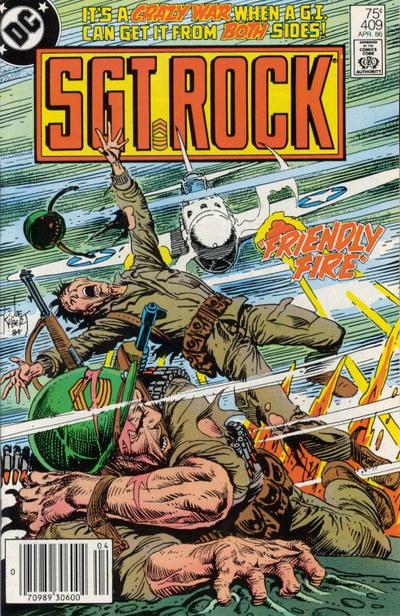 Cover for Sgt. Rock (DC, 1977 series) #409 [Newsstand]