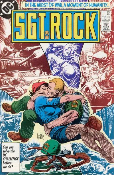 Cover for Sgt. Rock (DC, 1977 series) #412 [Direct]