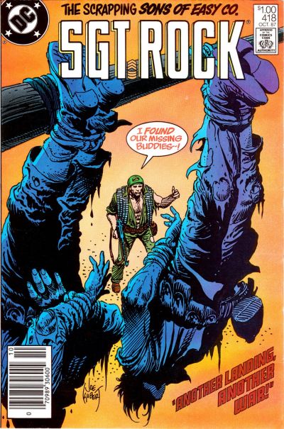 Cover for Sgt. Rock (DC, 1977 series) #418 [Canadian]