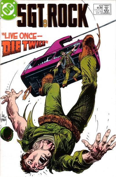 Cover for Sgt. Rock (DC, 1977 series) #421 [Direct]