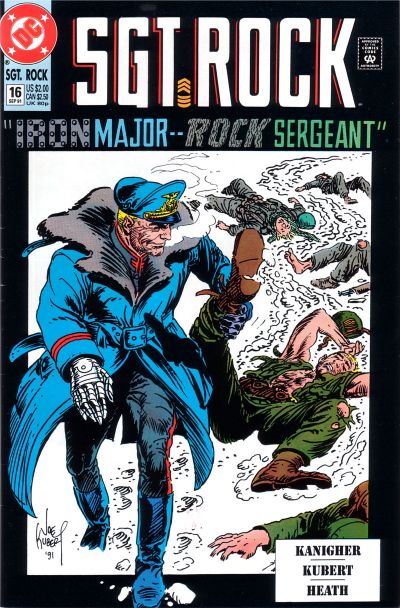 Cover for Sgt. Rock (DC, 1991 series) #16 [Direct]