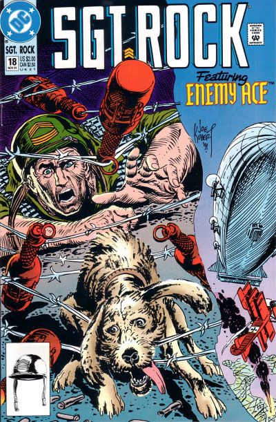 Cover for Sgt. Rock (DC, 1991 series) #18 [Direct]