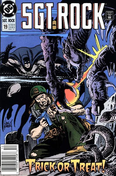 Cover for Sgt. Rock (DC, 1991 series) #19 [Newsstand]