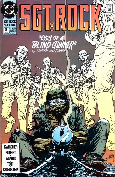 Cover for Sgt. Rock Special (DC, 1988 series) #8 [Direct]
