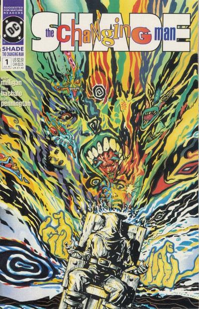 Cover for Shade, the Changing Man (DC, 1990 series) #1