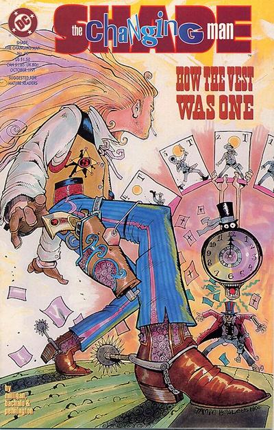 Cover for Shade, the Changing Man (DC, 1990 series) #16