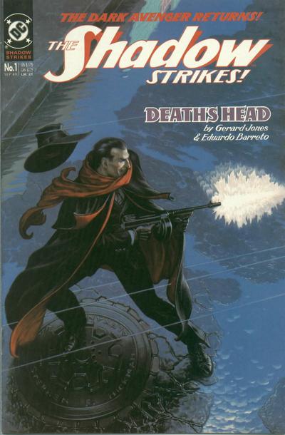 Cover for The Shadow Strikes (DC, 1989 series) #1