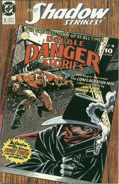 Cover for The Shadow Strikes (DC, 1989 series) #5