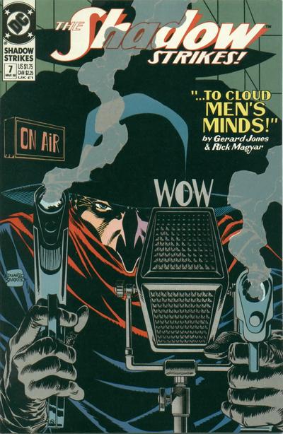 Cover for The Shadow Strikes (DC, 1989 series) #7