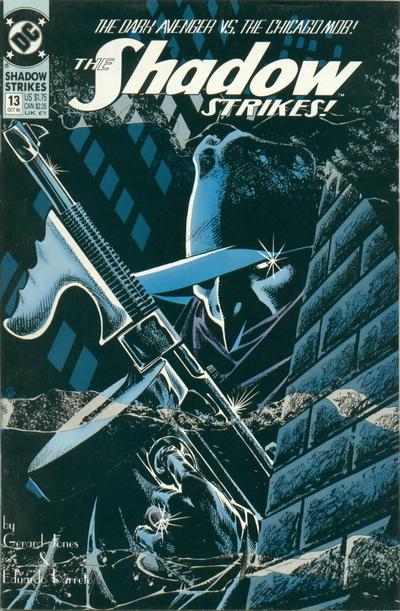 Cover for The Shadow Strikes (DC, 1989 series) #13
