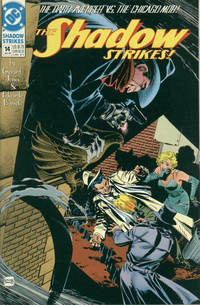 Cover for The Shadow Strikes (DC, 1989 series) #14