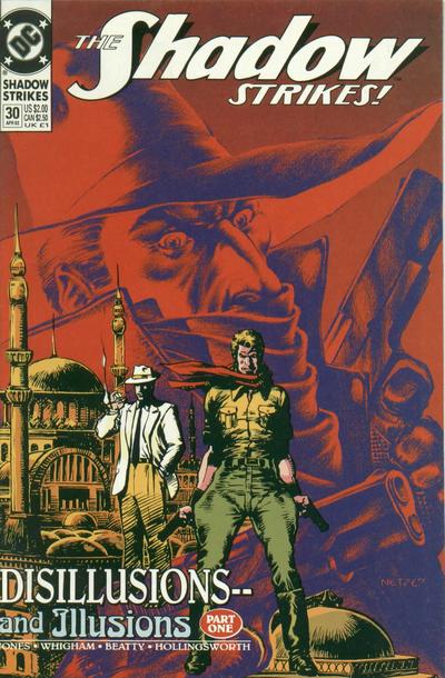 Cover for The Shadow Strikes (DC, 1989 series) #30