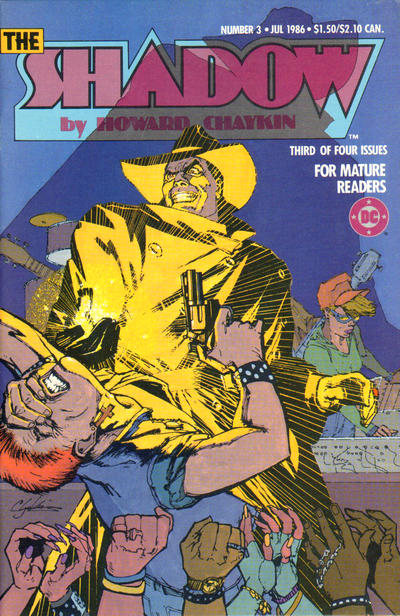Cover for The Shadow (DC, 1986 series) #3