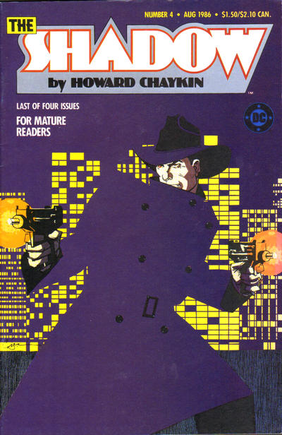 Cover for The Shadow (DC, 1986 series) #4