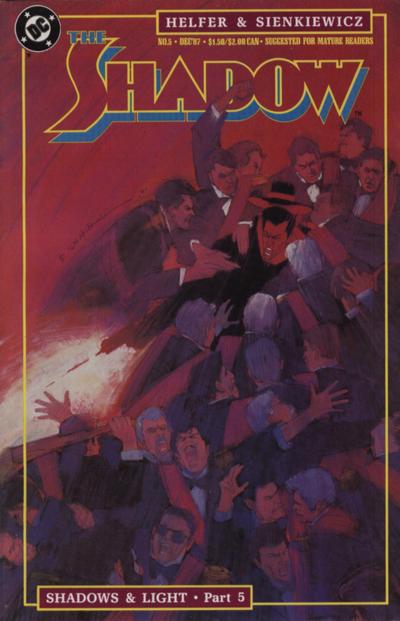 Cover for The Shadow (DC, 1987 series) #5