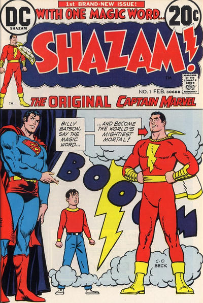 Cover for Shazam! (DC, 1973 series) #1