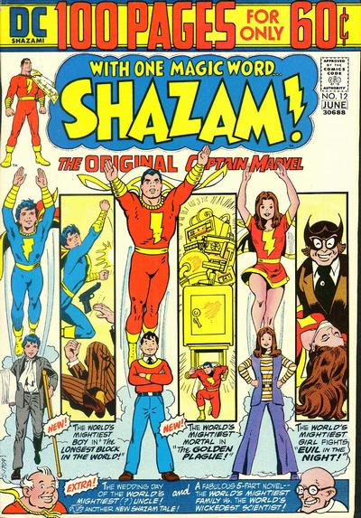 Cover for Shazam! (DC, 1973 series) #12