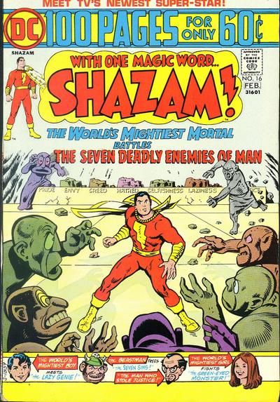 Cover for Shazam! (DC, 1973 series) #16