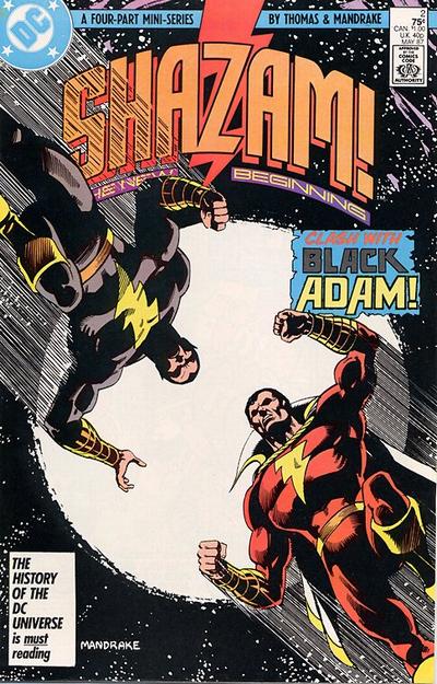 Cover for Shazam: The New Beginning (DC, 1987 series) #2 [Direct]