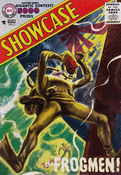 Cover for Showcase (DC, 1956 series) #3