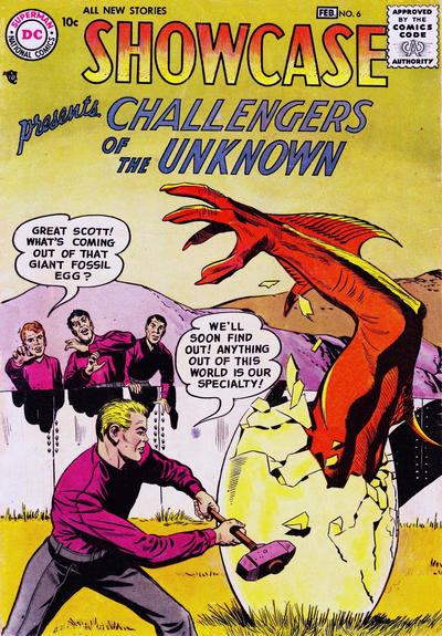 Cover for Showcase (DC, 1956 series) #6