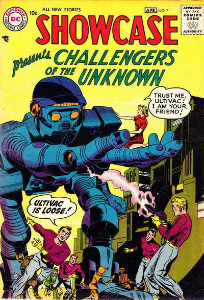 Cover for Showcase (DC, 1956 series) #7