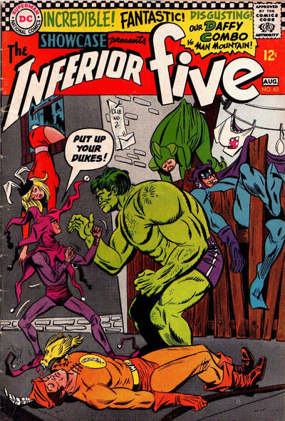 Cover for Showcase (DC, 1956 series) #63