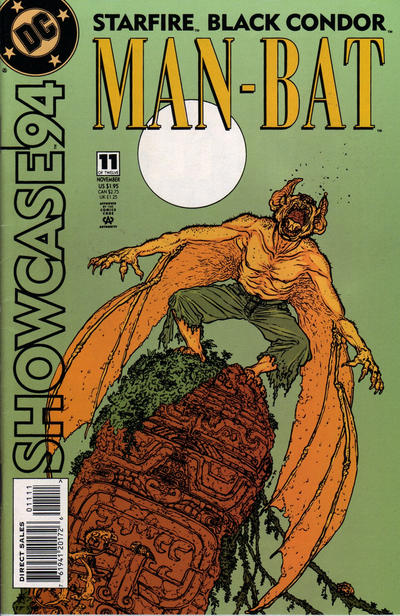 Cover for Showcase '94 (DC, 1994 series) #11 [Direct Sales]