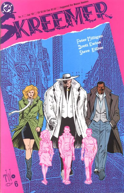 Cover for Skreemer (DC, 1989 series) #2