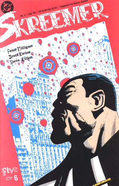 Cover for Skreemer (DC, 1989 series) #5