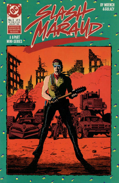 Cover for Slash Maraud (DC, 1987 series) #3