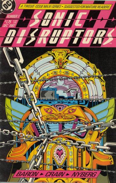 Cover for Sonic Disruptors (DC, 1987 series) #1
