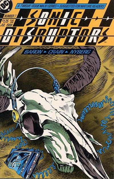 Cover for Sonic Disruptors (DC, 1987 series) #7
