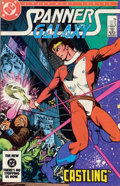 Cover for Spanner's Galaxy (DC, 1984 series) #1 [Direct]