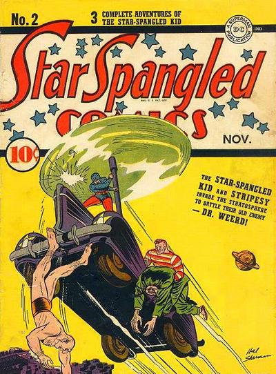 Cover for Star Spangled Comics (DC, 1941 series) #2