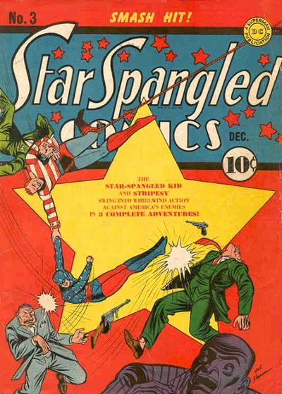 Cover for Star Spangled Comics (DC, 1941 series) #3