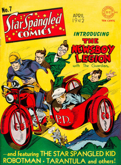 Cover for Star Spangled Comics (DC, 1941 series) #7