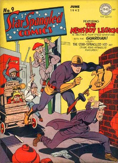 Cover for Star Spangled Comics (DC, 1941 series) #9