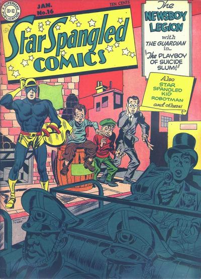 Cover for Star Spangled Comics (DC, 1941 series) #16