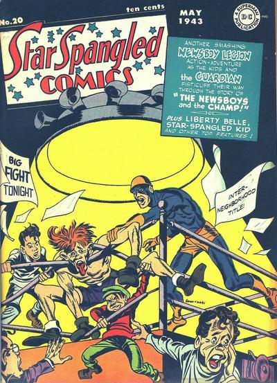 Cover for Star Spangled Comics (DC, 1941 series) #20