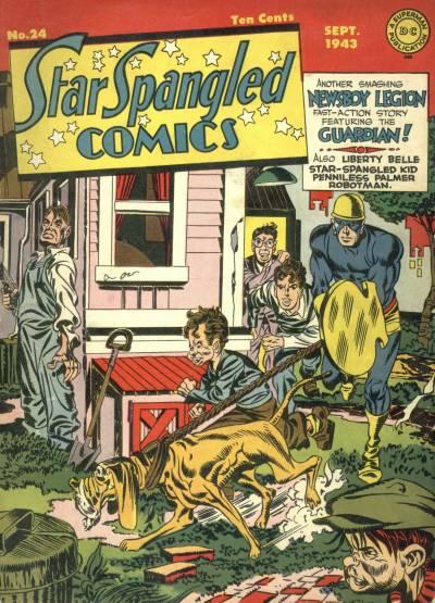 Cover for Star Spangled Comics (DC, 1941 series) #24