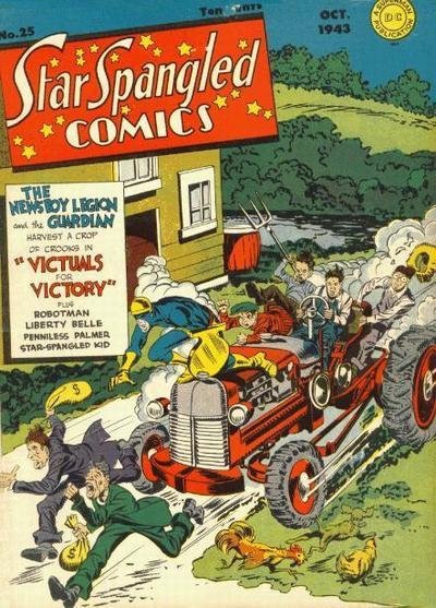 Cover for Star Spangled Comics (DC, 1941 series) #25