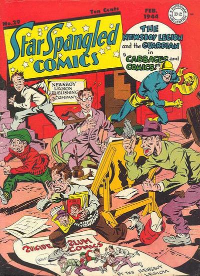 Cover for Star Spangled Comics (DC, 1941 series) #29