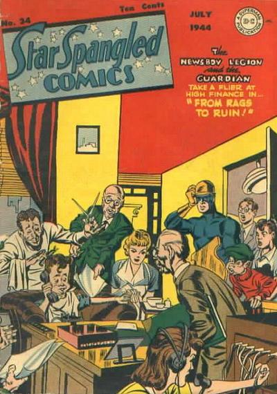 Cover for Star Spangled Comics (DC, 1941 series) #34