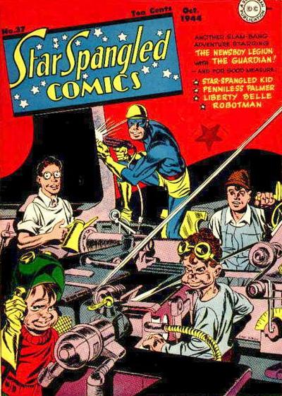 Cover for Star Spangled Comics (DC, 1941 series) #37