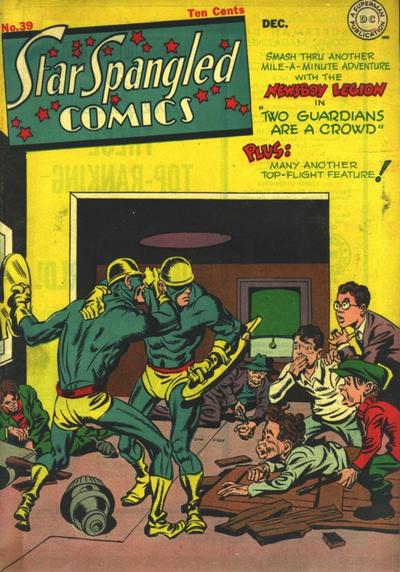 Cover for Star Spangled Comics (DC, 1941 series) #39