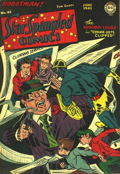 Cover for Star Spangled Comics (DC, 1941 series) #45